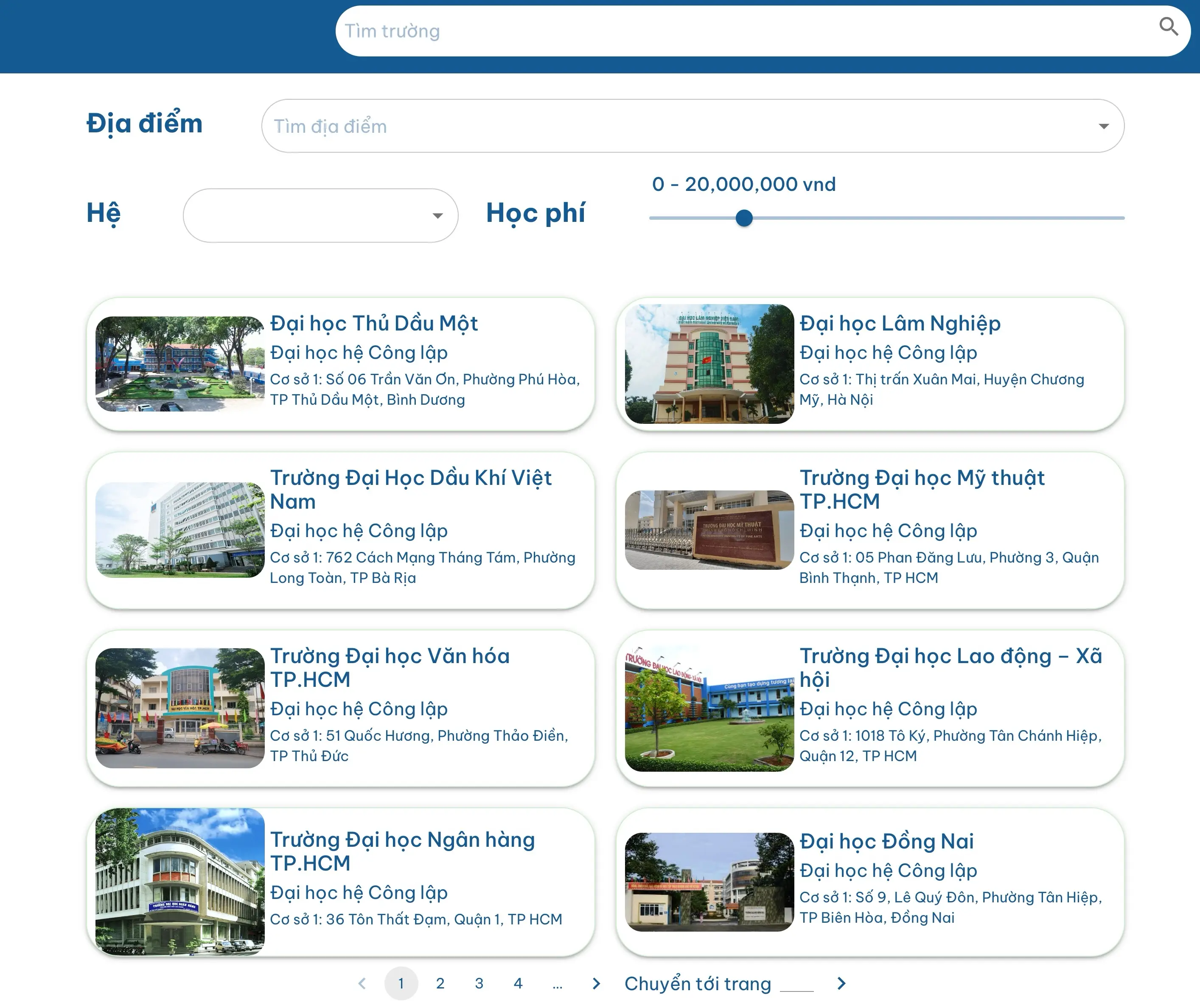 Demonstration of Road to Uni feature
